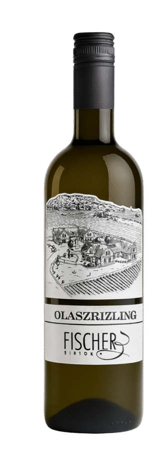 Fischer Olaszrizling 2024 – friss badacsonyi száraz fehérbor